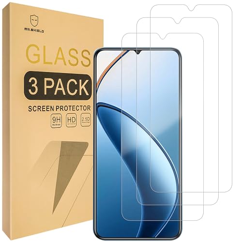 Mr.Shield Screen Protector compatible with Oukitel C53 [3-PACK] [Tempered Glass] [Japan Glass with 9H Hardness]