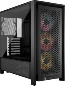 CORSAIR FRAME 4000D RS ARGB Modular Mid-Tower ATX PC Case – High Airflow