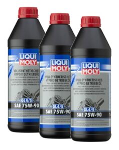 WOL SAE 75W90 Fully Synthetic Hypoid Gear Oil 1024 GL4/5 High Performance Car Oil (3L)