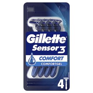 Gillette Sensor3 Comfort Disposable Razors for Men