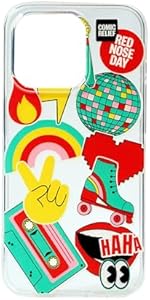 Party Design Case for iPhone 14 Pro - On behalf of Comic Relief Red