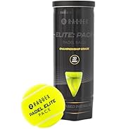 Raquex Elite Padel Balls – 3, 6 or 9 Balls - Elite Padel Balls, Standard Speed. Elite: Pace Padel...