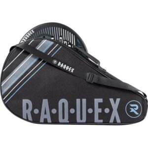 Raquex Enigma Padel Racket Cover Bag for 1 Racquet - Black Padel Bag for Men and Women Padded Padel Racket Protector – The Perfect Padel Gif