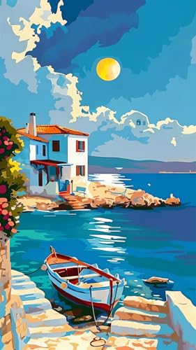 ARTGOTO Large Paint by Numbers Kits for Adults