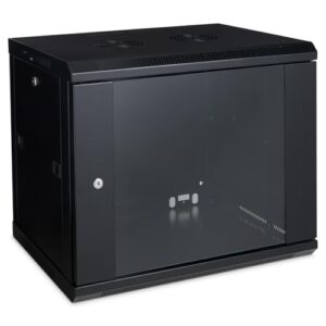 Platinum Enclosures 9u 600mm Deep Wall Mounted Data Cabinet 19 Inch Storage Rack for Home Office