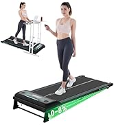 CITYSPORTS Under Desk Treadmill, Portable Walking Pad Treadmill, Adjustable Speed,Remote & APP Co...