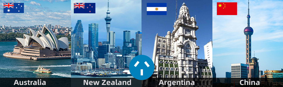 UK to Australia Plug Adapter