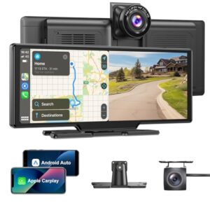 ESSGOO 10.26" IPS CarPlay Screen for Cars