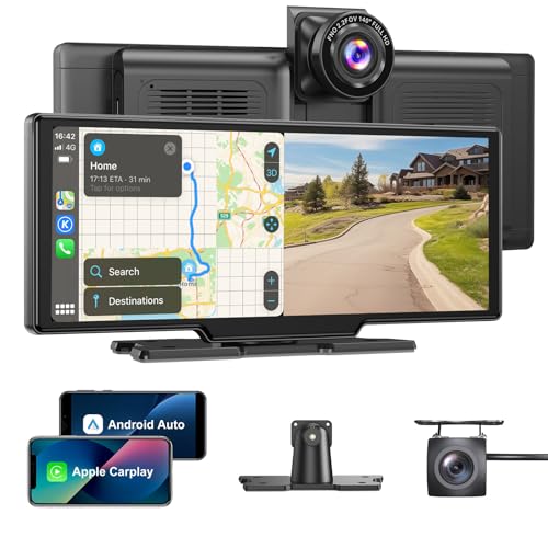 ESSGOO 10.26" IPS CarPlay Screen for Cars