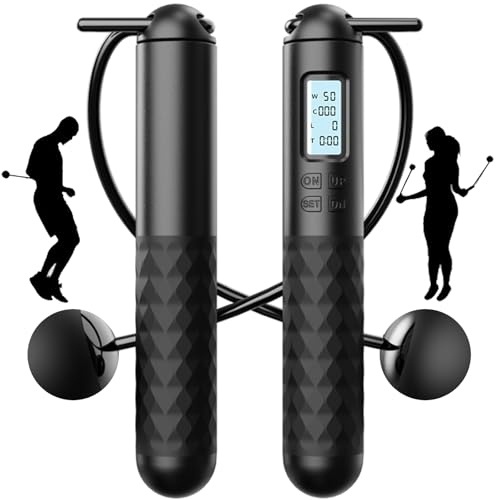 PICKONA Cordless Skipping Ropes for Adults - Ropeless Skipping Rope for Adults