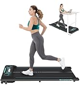 CITYSPORTS Folding Treadmill for Home,Under Desk Treadmill Portable Walking Pad,2HP Foldable Trea...