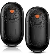 Hand Warmers Rechargeable 8000mAh, 2 Pack Electric Hand Warmers with 24 hrs Warmth, Portable Pock...