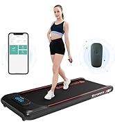 CITYSPORTS Walking Pad Treadmill for Home,Under Desk Treadmill with APP& Remote Control,2 IN 1 Po...