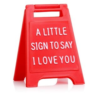 Velenti Valentines Day Gifts - Romantic I Love You Sign - Fun Boyfriend Valentine's Day Gift - Cute Birthday