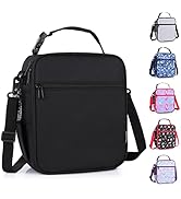 hombrima Kids Insulated Lunch Box Bag, Thermal Picnic Cool Bags with Adjustable Strap for Adults ...
