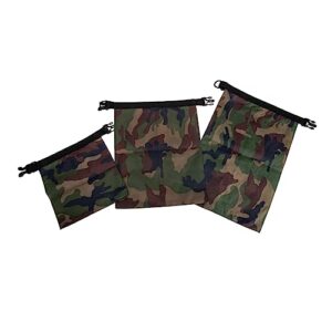 KITANDOVE Waterproof Bag for Kayaking Storage Bags for Camping 3pcs Multipurpose Dry Bag Rafting Storage Pouches Outdoor Camping Storage Bag