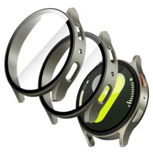 JETech Case with Screen Protector for Samsung Galaxy Watch 7 44mm