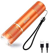 Blukar LED Torch Rechargeable, 2000L Super Bright Adjustable Focus Flashlight, 4 Lighting Modes, ...