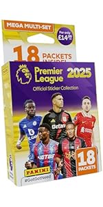 Premier League 2025 Official Sticker Collection - Mega Multiset