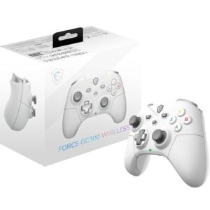MSI FORCE GC300 WIRELESS WHITE PC Gamepad Controller - 2.4 GHz