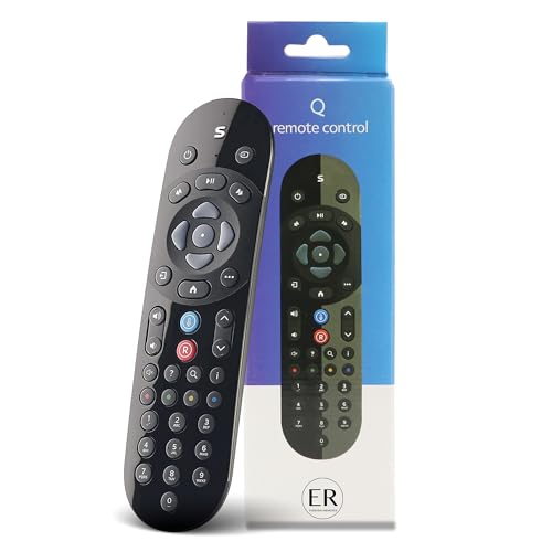 Everyday Remotes - Replacement for Sky Q Remote Control with Voice Control - Batteries Included – Compatible with Sky Q Boxes