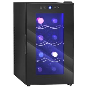 HOMCOM Mini Wine Fridge