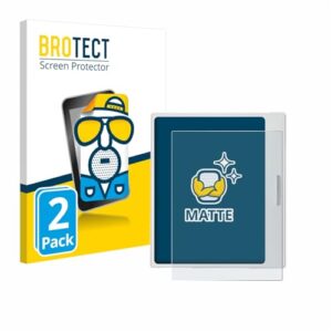 brotect Screen Protector Anti-Glare compatible with Onyx Boox Go Color 7 White Edition (2 Pack) Screen Protector Matte