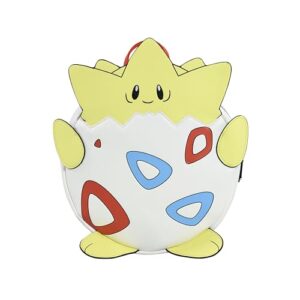 Loungefly Pokemon - Togepi - Mini Backpack - Premium Vegan Leather - Gift Idea - Official Merchandise - for Boys