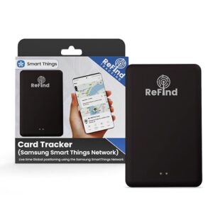 ReFind Card Tracker (Samsung Only) - Slim and Durable Smart Tag for Wallets