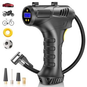 Hjh Cordless Tyre Inflator Handheld Air Compressor