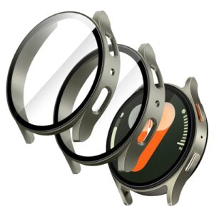 JETech Case with Screen Protector for Samsung Galaxy Watch 7 40mm