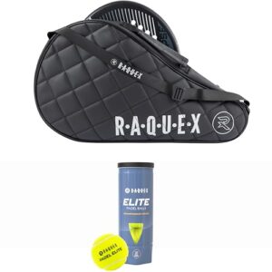 Raquex Elite Padel Racket Cover Bag - Blue or Black
