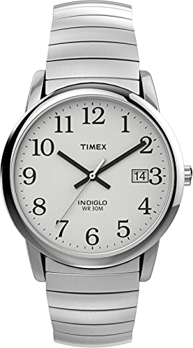 Timex Easy Reader 35 mm Expansion Band Date Windown Watch