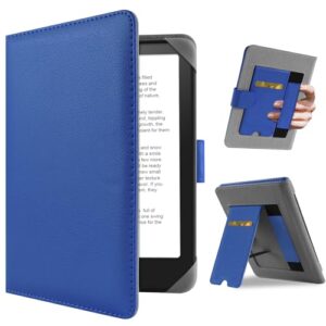 HoYiXi Universal Case for 7 inch Kindle Paperwhite/Colorsoft 2024 Compatible with 6.8" Paperwhite Kobo Clara HD/Kobo Clara 2E eReader Protective cover with Foldable Stand Built-in pocket