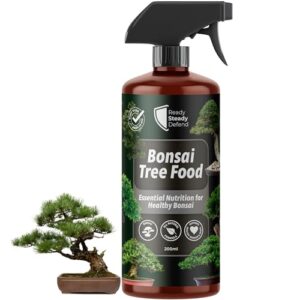 Bonsai Tree Feed Spray 200ml - Natural Bonsai Fertiliser for Vibrant Growth | Bonsai Tree Food for Indoor & Outdoor Plants | Supports Healthy Roots & Lush Foliage | Ideal for Bonsai Tree Care Kits