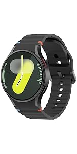 Higgs Strap Compatible with Samsung Galaxy Watch 7 6 5 4 Strap 40mm 44mm Women Men, Soft Silicone...