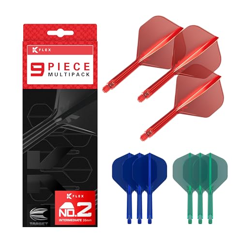 TARGET Darts K-Flex Integrated Dart Flights and Shafts