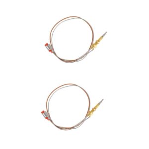 BESPORTBLE Pack of 2 Stove Ignition Needle Grill Accessories Thermal Coupler Gas Fireplace Replacement Quadrafire Castile Thermocouple Thermal Coupler for Gas Fireplace Grill ABS