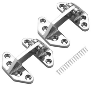 DIALESHU Heavy Duty Long Reach Hinge 3.62 x 2.87 in