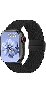 Higgs Braided Strap Compatible with Apple Watch Straps 41mm 45mm 49mm 44mm 40mm 42mm 38mm for Men...