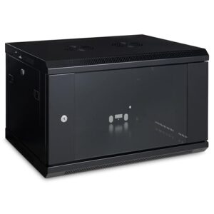 Platinum Enclosures 6u 600mm Deep Wall Mounted Data Cabinet 19 Inch Storage Rack for Home Office