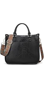 Kavjizy Crossbody Bags for Women, Tote Bag Handbags for Women, Crossbody Tote Bags, Soft PU Leath...