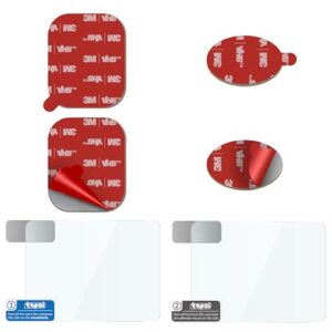 Adhesive Pads & Car Windshield Electrostatic Film for Mounting Nextbase Dash Cam Series 2-122