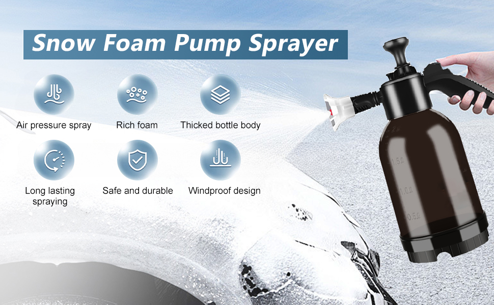 snow foam sprayer