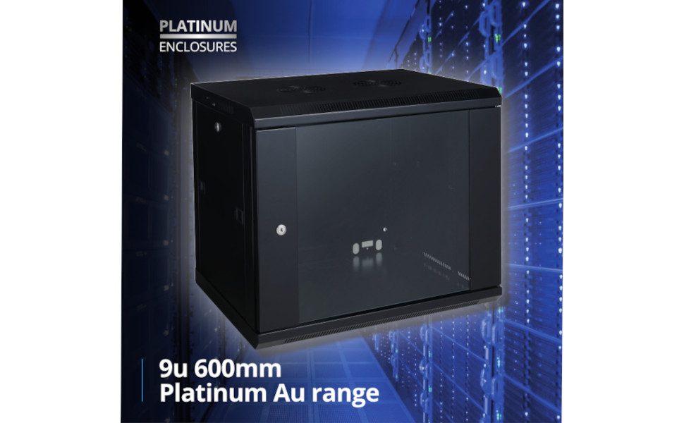 Platinium Enclosure 9u 600mm Au range