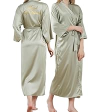 Satin Robe