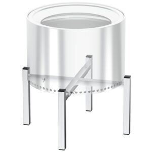 GFTIME 38-68 cm Fire Pit Stand for Solo Stove Bonfire Ranger Yukon and Other 38-68 cm Fire Pit