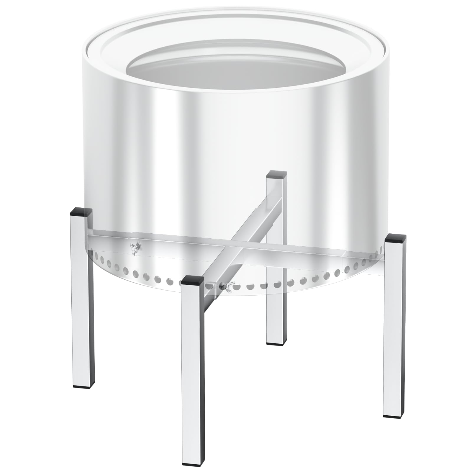 GFTIME 38-68 cm Fire Pit Stand for Solo Stove Bonfire Ranger Yukon and Other 38-68 cm Fire Pit