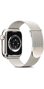 Higgs Upgraded Strap Compatible with Apple Watch Straps 10 42mm 41mm 40mm 38mm Women Men, Dual Ma...