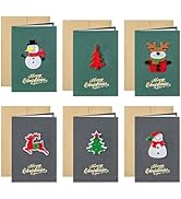 ALLONY Christmas Card Packs, Vintage Christmas Cards, Assorted Xmas Cards, Personalized Xmas Card...
